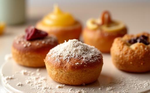 Gluten-free healthy pastries