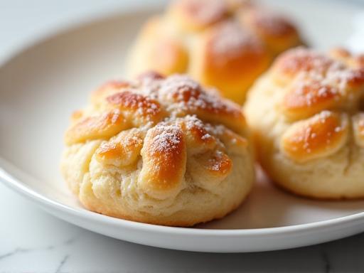 Low-carb almond flour pastries