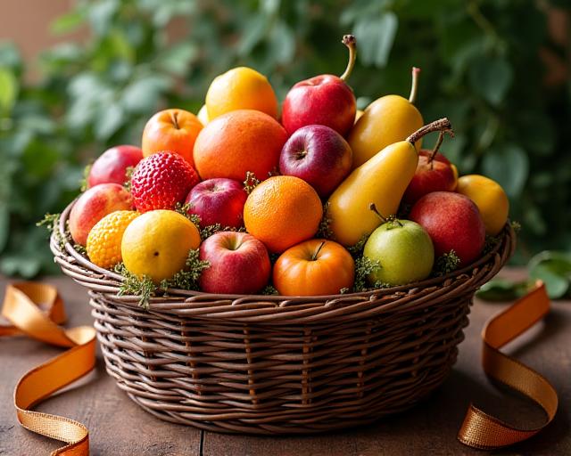 Premium gift fruit baskets